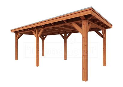 Buitenverblijf Florence 650x360x260cm (bxdxh)