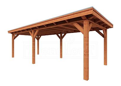 Buitenverblijf Florence 780x360x260cm (bxdxh)