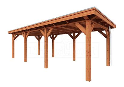 Buitenverblijf Florence 785x360x260cm (bxdxh)