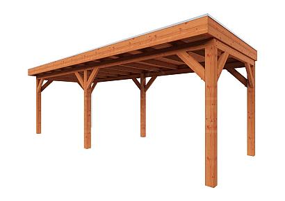 Buitenverblijf Refter XL 730x285x260cm (bxdxh)
