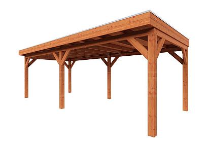 Buitenverblijf Refter XL 730x340x260cm (bxdxh)