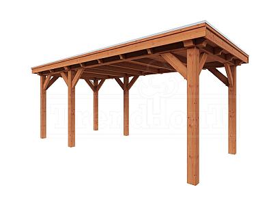 Buitenverblijf Siena 590x300x250cm (bxdxh)