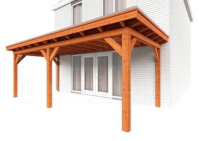 Aanbouwveranda Lucca 660x325x260cm (bxdxh)