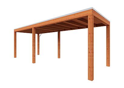 Buitenverblijf Palermo 660x255x245cm (bxdxh)