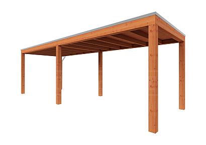 Buitenverblijf Palermo 725x255x245cm (bxdxh)