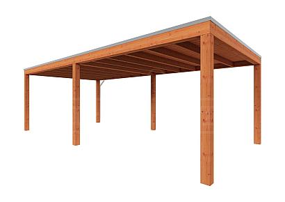 Buitenverblijf Palermo 725x370x245cm (bxdxh)