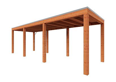 Buitenverblijf Palermo 730x255x245cm (bxdxh)