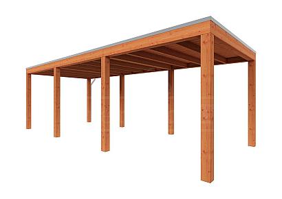 Buitenverblijf Palermo 730x310x245cm (bxdxh)