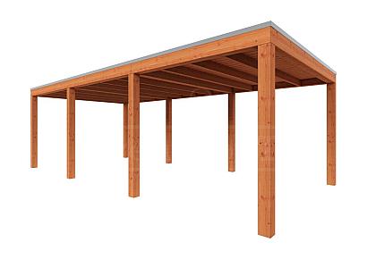 Buitenverblijf Palermo 730x370x245cm (bxdxh)