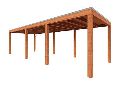 Buitenverblijf Palermo 845x310x245cm (bxdxh)