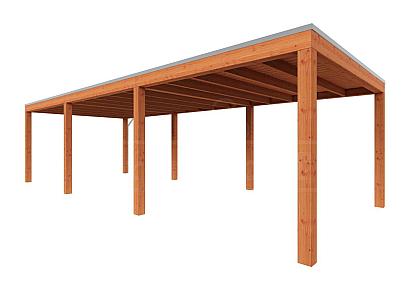 Buitenverblijf Palermo 890x370x245cm (bxdxh)