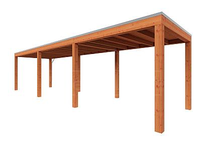 Buitenverblijf Palermo 955x255x245cm (bxdxh)