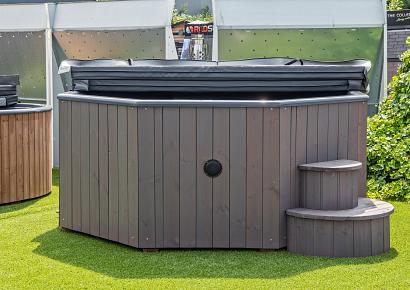 Hottub thermowood °260xH95cm Deluxe Octa