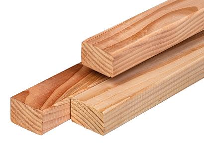 Douglas timmerhout zwart geïmpregneerd 4,5x7,5x400cm fijnbezaagd