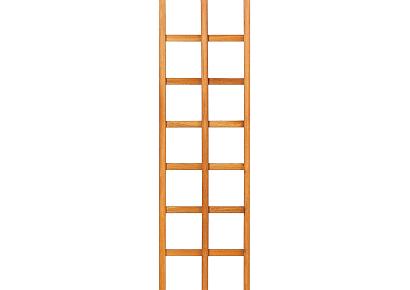 Trellis 40x180cm recht hardhout