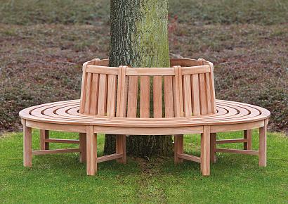 Boombank ø220x90cm teak