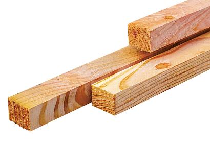Douglas regel 2,8x3,6x400cm fijnbezaagd