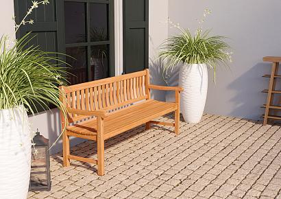 Tuinbank Bretagne 120x51x91cm teak