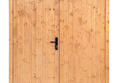 Opgeklampte deur 185x205cm dubbel LD dicht red class