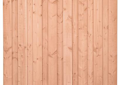 Tuinscherm Zillertal 180x180cm recht douglas 17pl