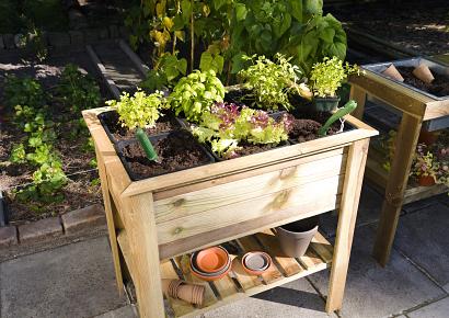 Moestuintafel 85x60x82cm grenen