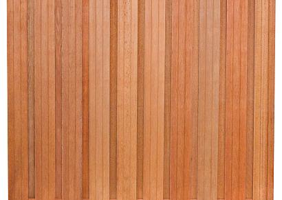 Tuinscherm Dronten 180x180cm recht hardhout 21pl