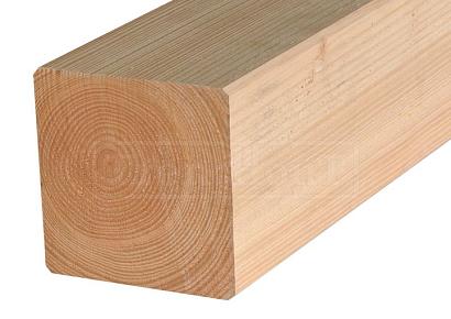 Douglas paal 24x24x600cm geschaafd