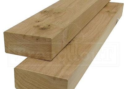 Eiken balk 6x19x300cm geschaafd
