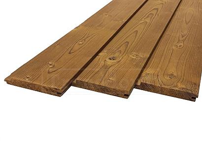 Thermisch gemodificeerd vuren channelsiding geschaafd 2x14x480cm