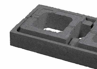 Moodul 15x60x9cm black small