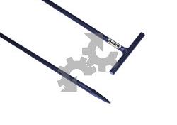 Draadpen 80cm T-greep Ø16mm De Wit