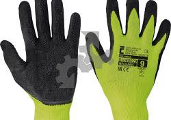 Werkhandschoen XL maat 10 geel per paar