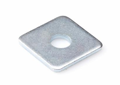 Sluitplaat M10 30x30mm verzinkt