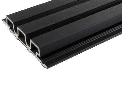 WPC WEO35 Gardenwall Ebony Black 3,3x17x290cm (wb 14cm) Brandklasse E