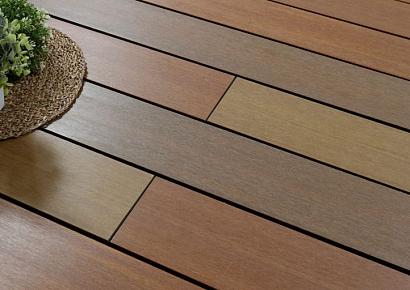 WPC 2,3x13,8x300cm Fiberdeck Exotics Ipé kantplank massief