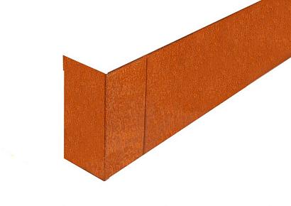 Hoekstuk inwendig 15x28x15cm corten