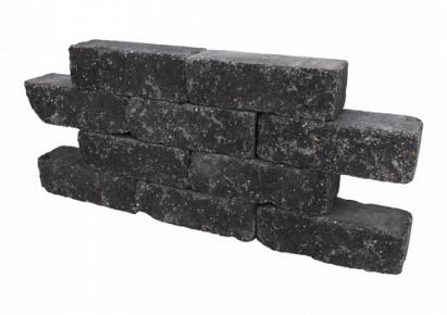 Catrock getrommeld 31x11,5x10cm nero