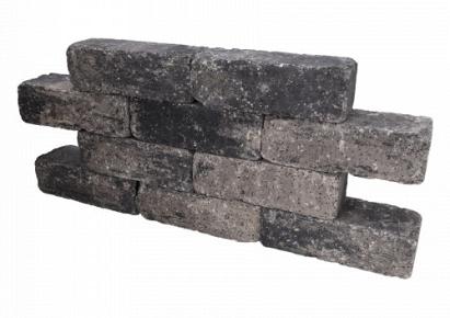 Catrock getrommeld 31x11,5x10cm grijs/zwart