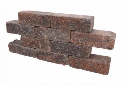 Catrock getrommeld 31x11,5x10cm bruin/zwart