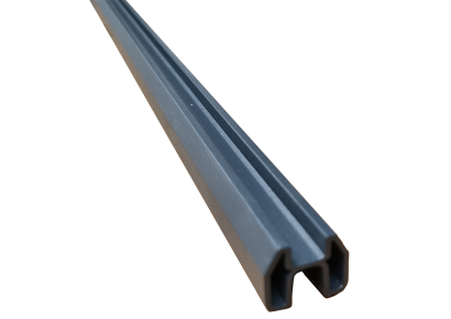 Boston alu profiel voor hpl/glas 2,1x1,7x178cm RAL7016