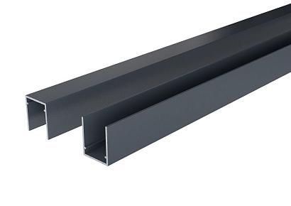 Boston alu versterkt profiel 2,5x3,5x175cm RAL7016