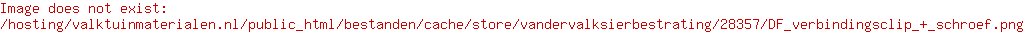 DF verbindingsclip + schroef