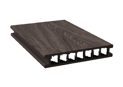 DF holle plank met folie midnight oak 2,8x16,2x400cm