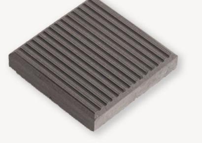 DF afdekkap design stone grey 9x9x1,7cm