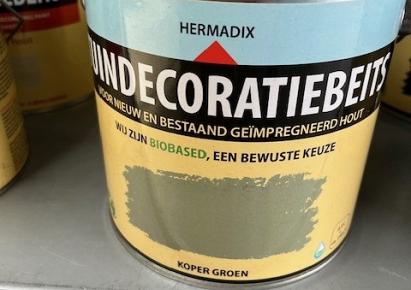 Tuindecoratiebeits 707 koper groen 2500ml