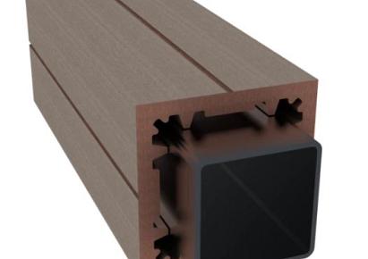 DF poortpaal tropical brown 300cm