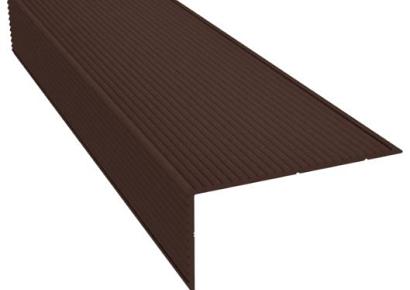 DF l-profiel tropical brown 3,7x7,6x400cm