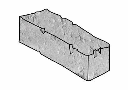 Stonehedge 20x5x6,4cm bruin-zwart minipak a 2,88m²