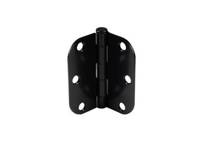 Scharnier 89x89mm ronde hoek, losse pen verzinkt