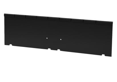 Grafiet zwart strip single 300x27,7cm 1,5mm dik